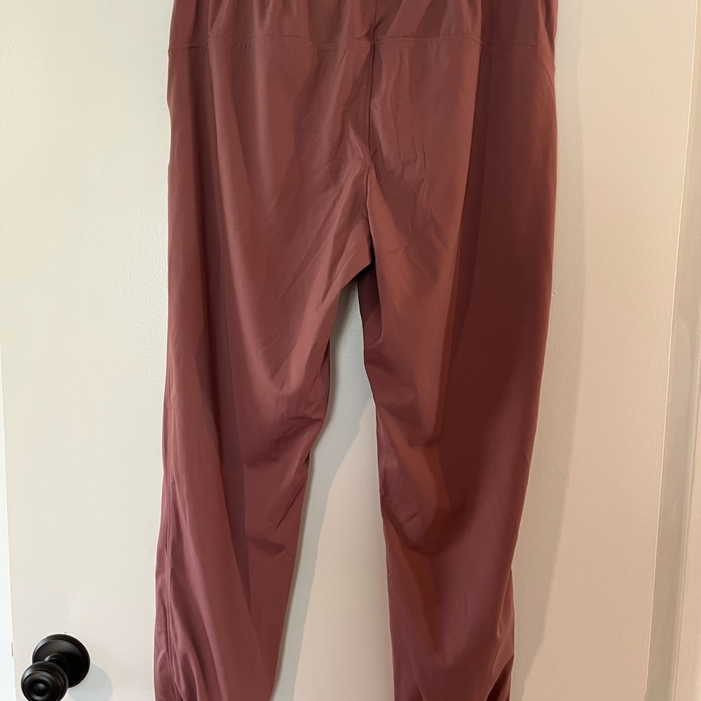 Women’s Rose Colored Jogger Pants - Picture 2 of 3